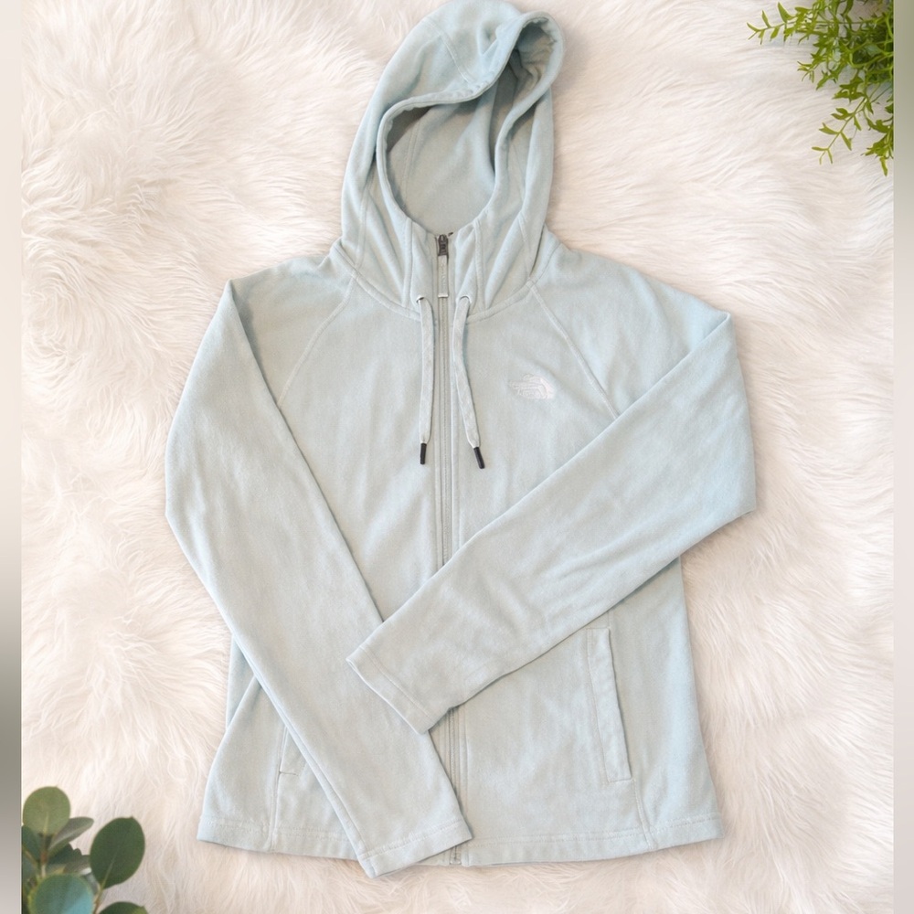 Light Green  Zip-Up Hoodie